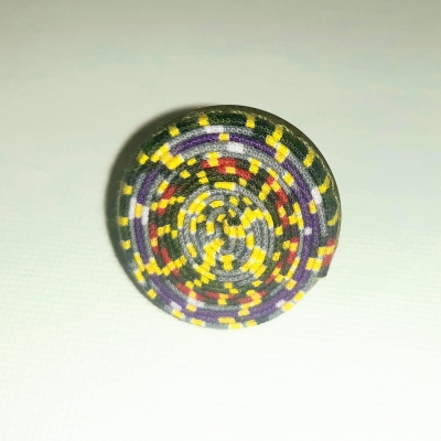 Bague ajustable en Wax multico