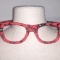 Serre-tête lunettes wax corail