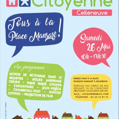 Journee citoyenne 2018 Montpellier Celleneuve ODETTE LOUISE