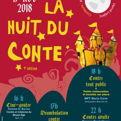 Nuit du conte 2018 - Quartier Celleneuve - Montpellier
